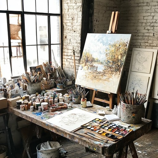 art studio photo